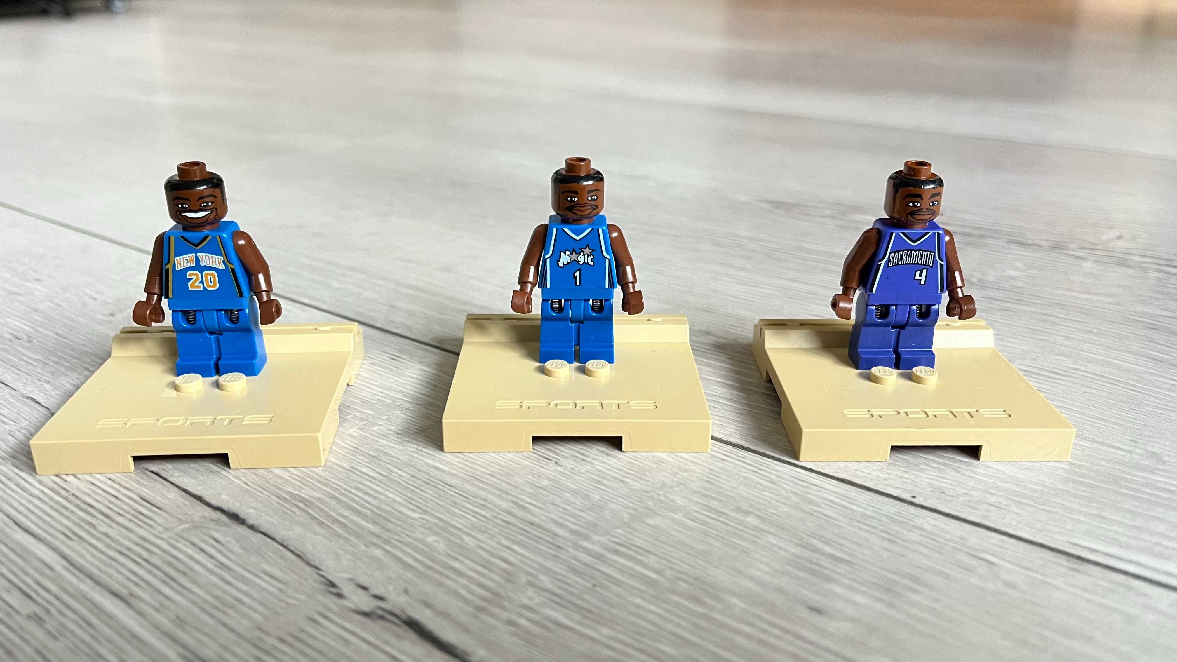 LEGO NBA Tracy McGrady Chris Webber Allan Houston Magic Knicks Kings