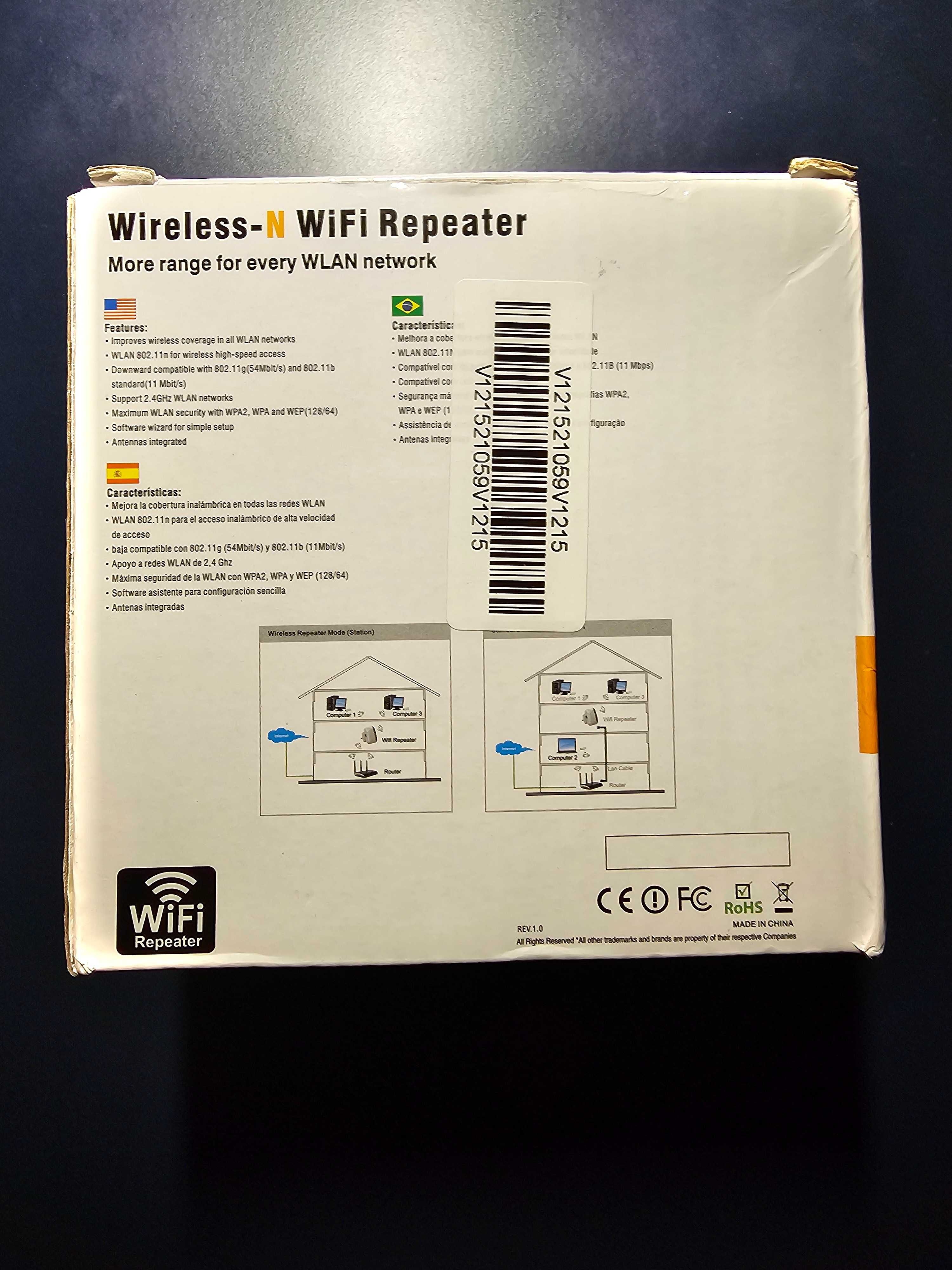 Wzmacniacz sygnału WiFi RJ-45 Cable