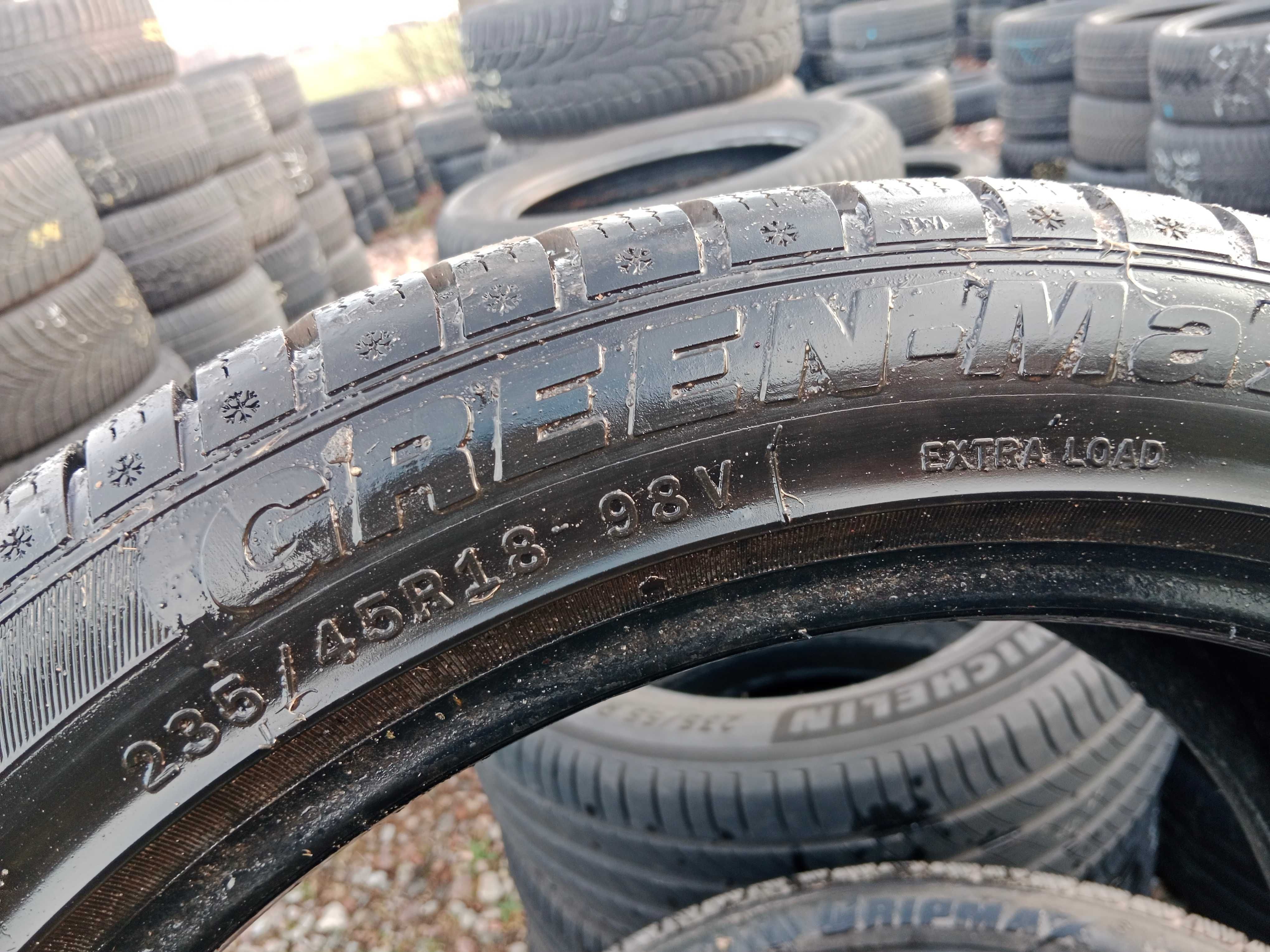 Opona używana 235/45R18 Linglong Green-Max Winter UHP 1szt.