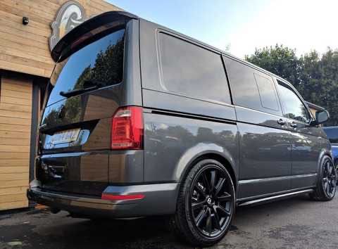Спойлер Volkswagen T6 Caravel накладка на ляду багажник бленда антикры