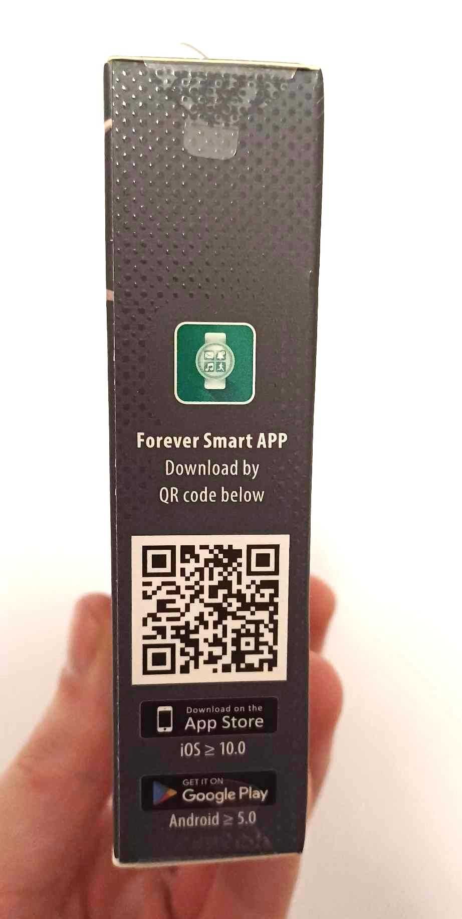 Smartband Forever Fitband SB-50 Czarny