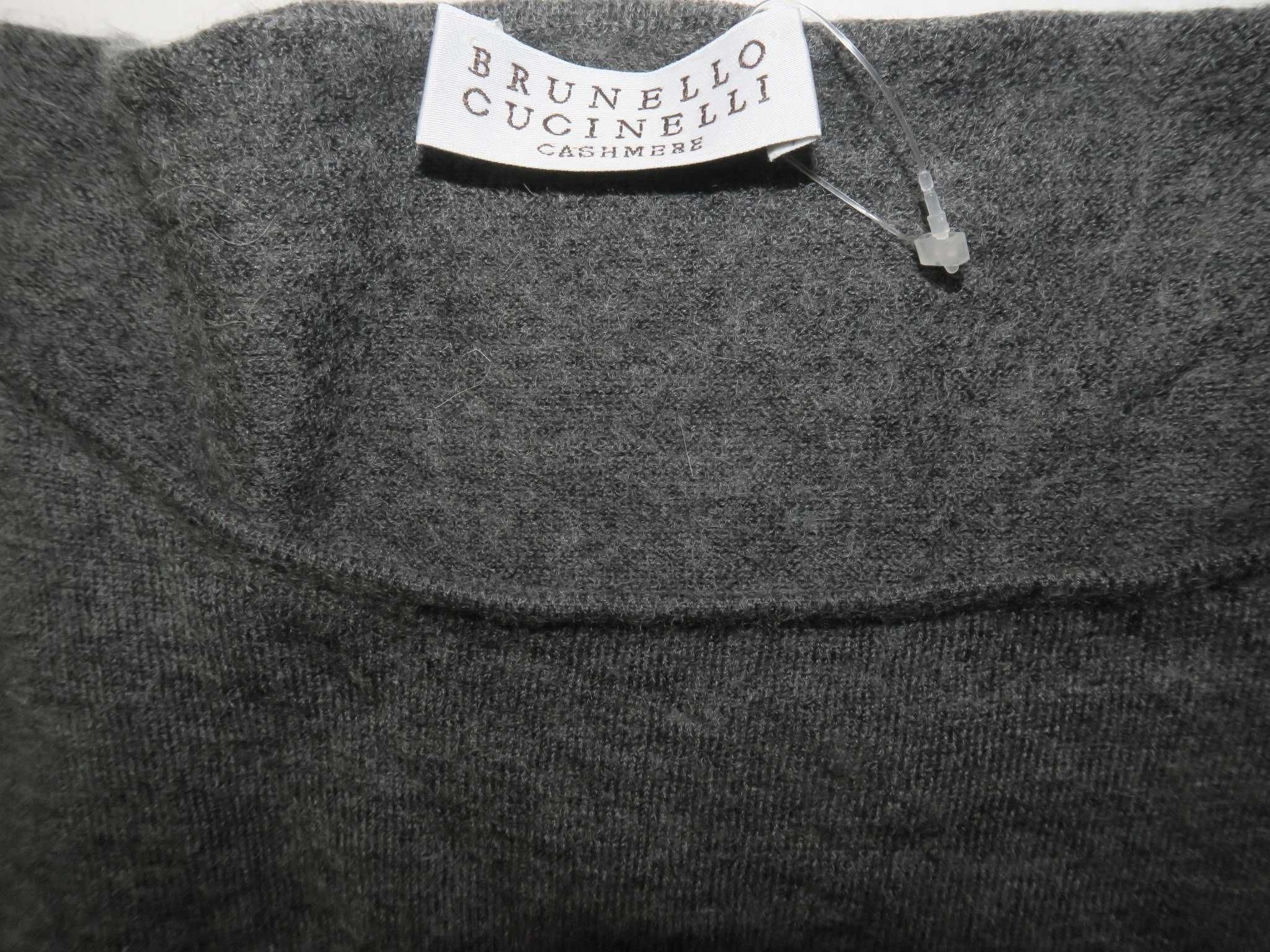 Brunello Cucinelli sweter kaszmirowy damski M