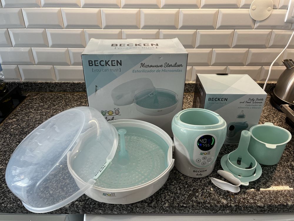 Aquecedor e Esterilizador bebé - Becken Baby