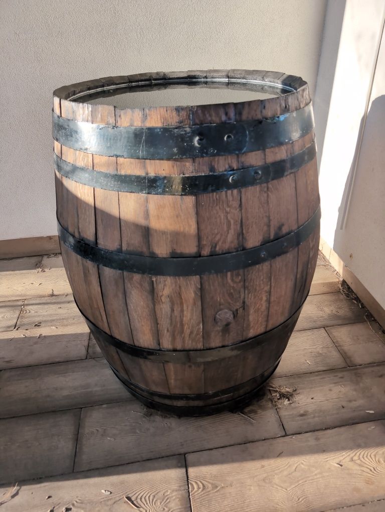 Beczka dębowa 1000l, po whisky, balia, sauna, morsowanie