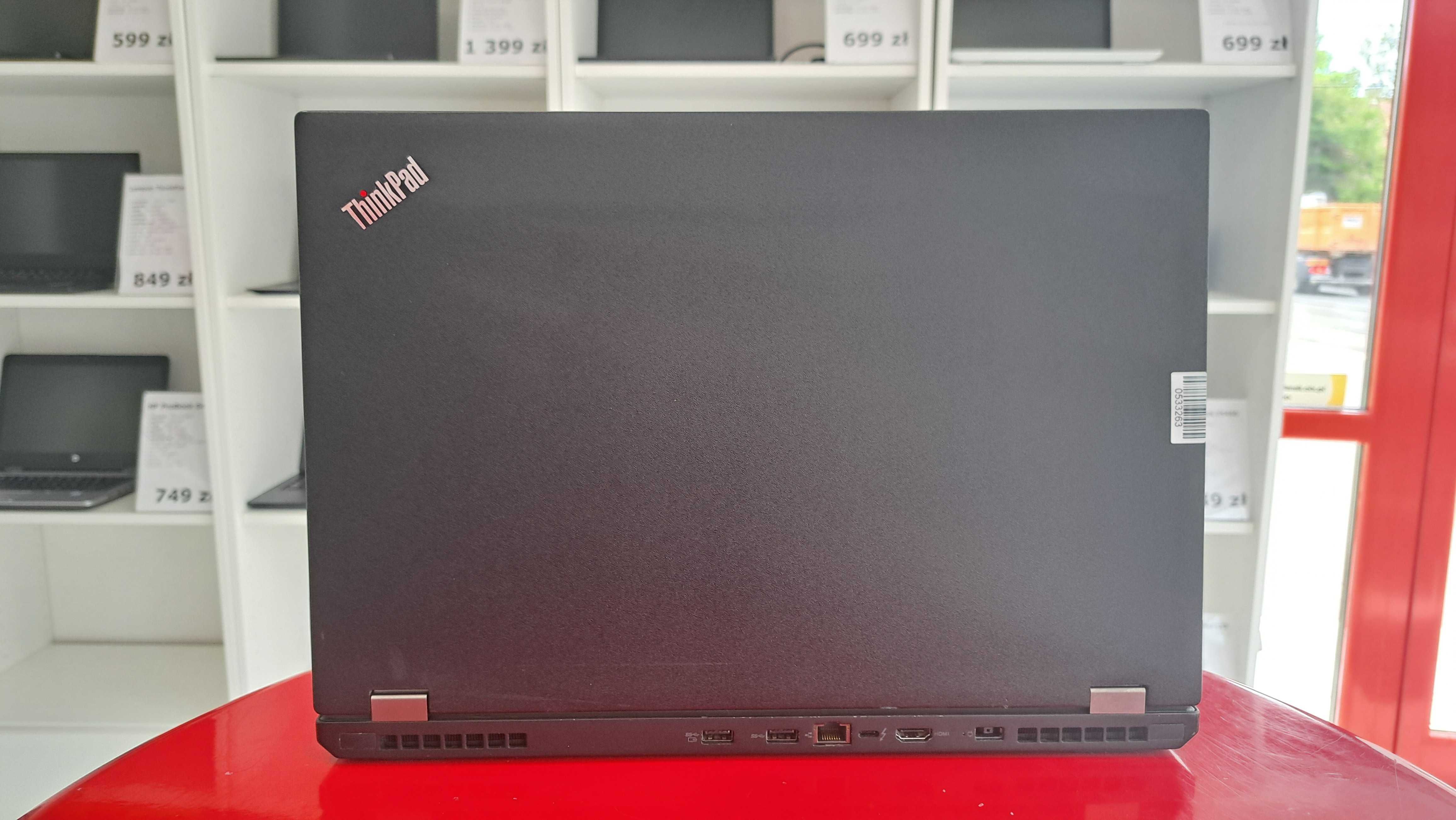 Laptop Lenovo ThinkPad P51 15" i7 32GB/512SSD nVidia Quadro W11 FHD