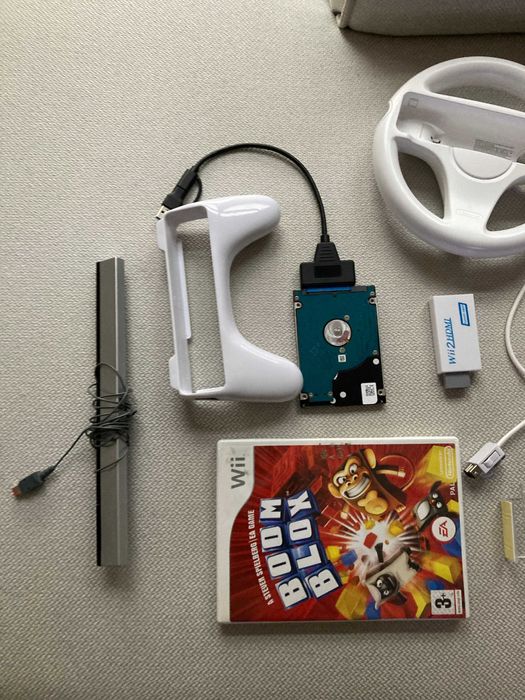 Nintendo Wii Homebrew Softmod 100 gier Mario Kart Kirby Zelda Donkey