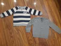 2 swetry / sweterki / bluzki / chłopięce / eleganckie / H&M / rozm 86