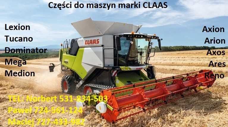 Części do maszyn marki CLAAS