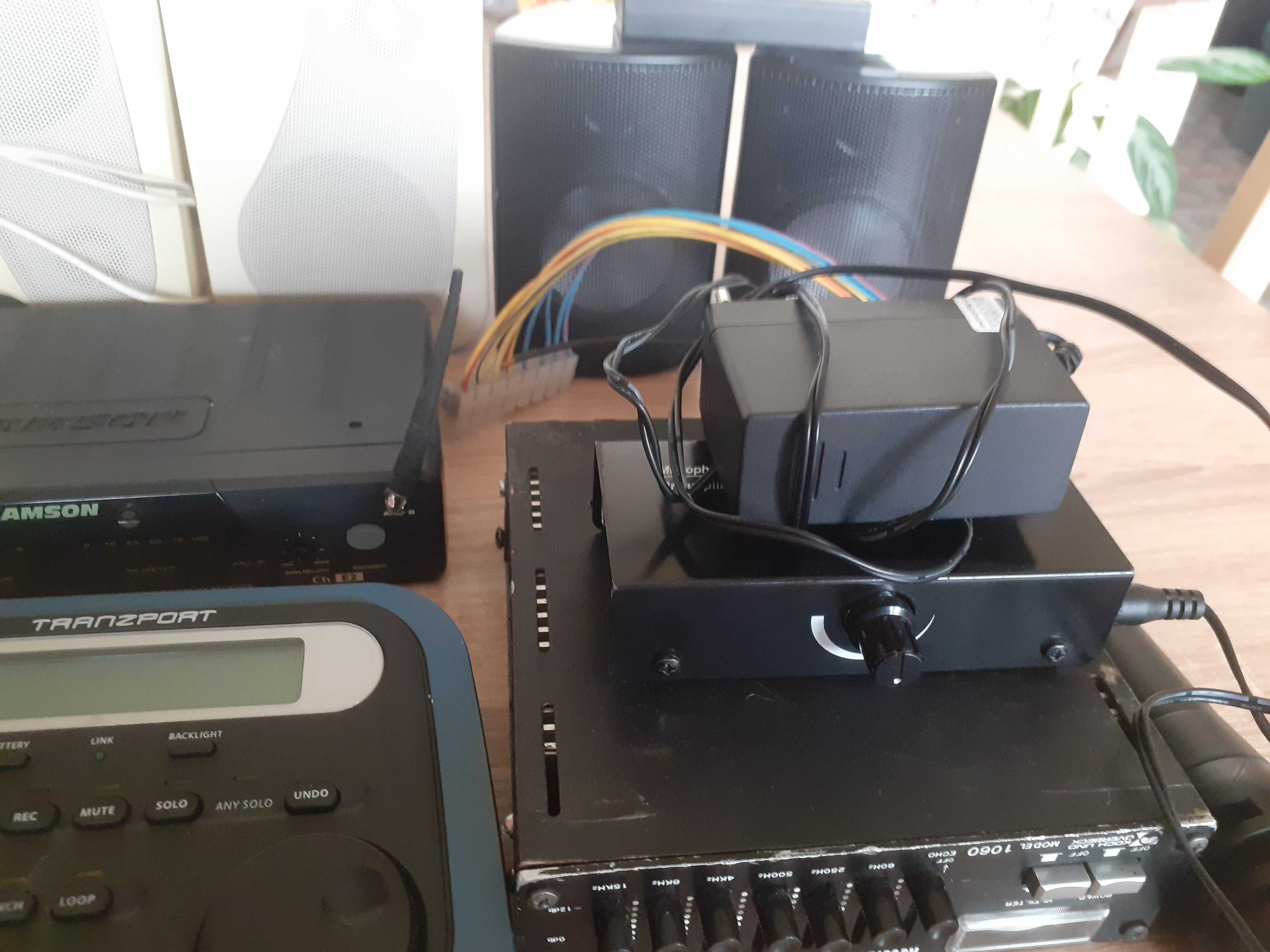Sprzęt muzyczny audio, głośnik, wzmacniacz