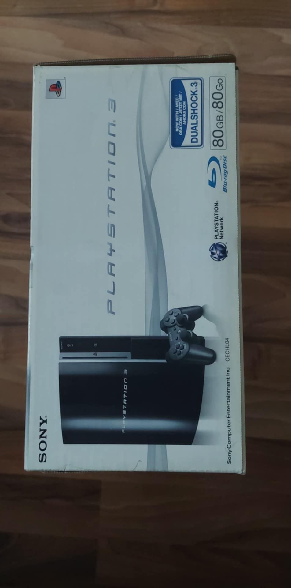Playstation 3 com  80Gb , com caixa e Comando  wifi