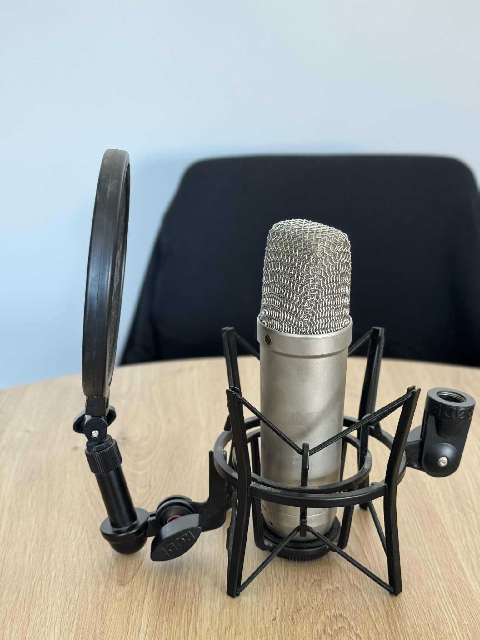 Mikrofon RODE NT1-A + koszyszek + kabel XLR