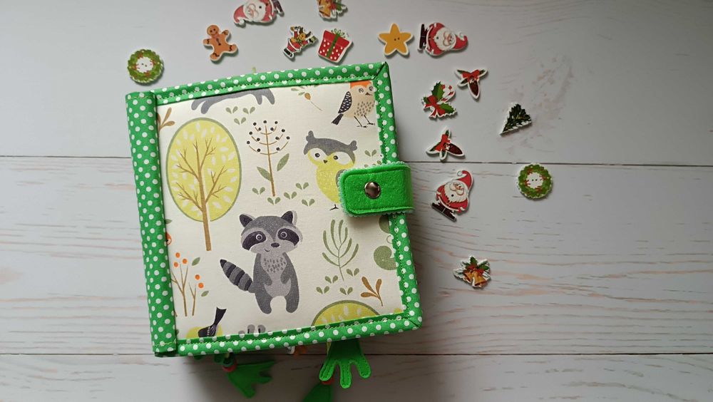 Розвиваюча книга з фетру