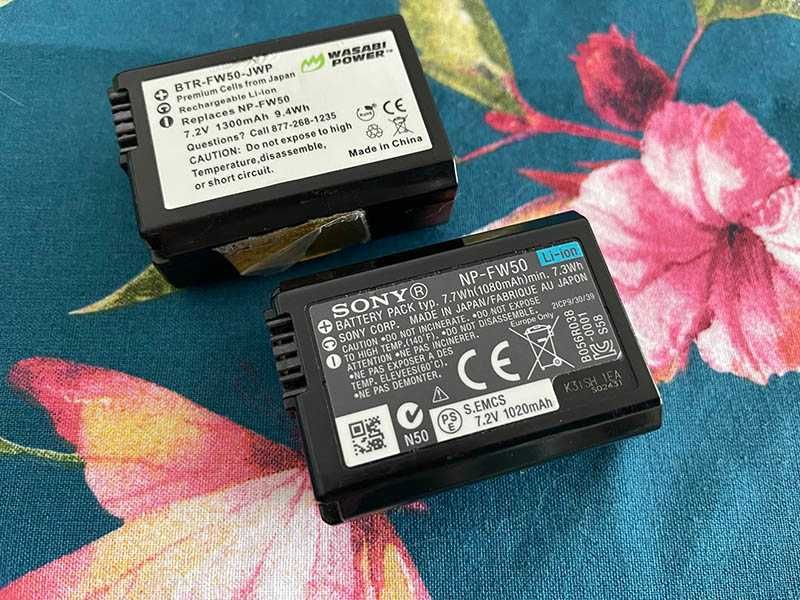 Akumulator Wasabi Power zamiennik Sony NP-FW50