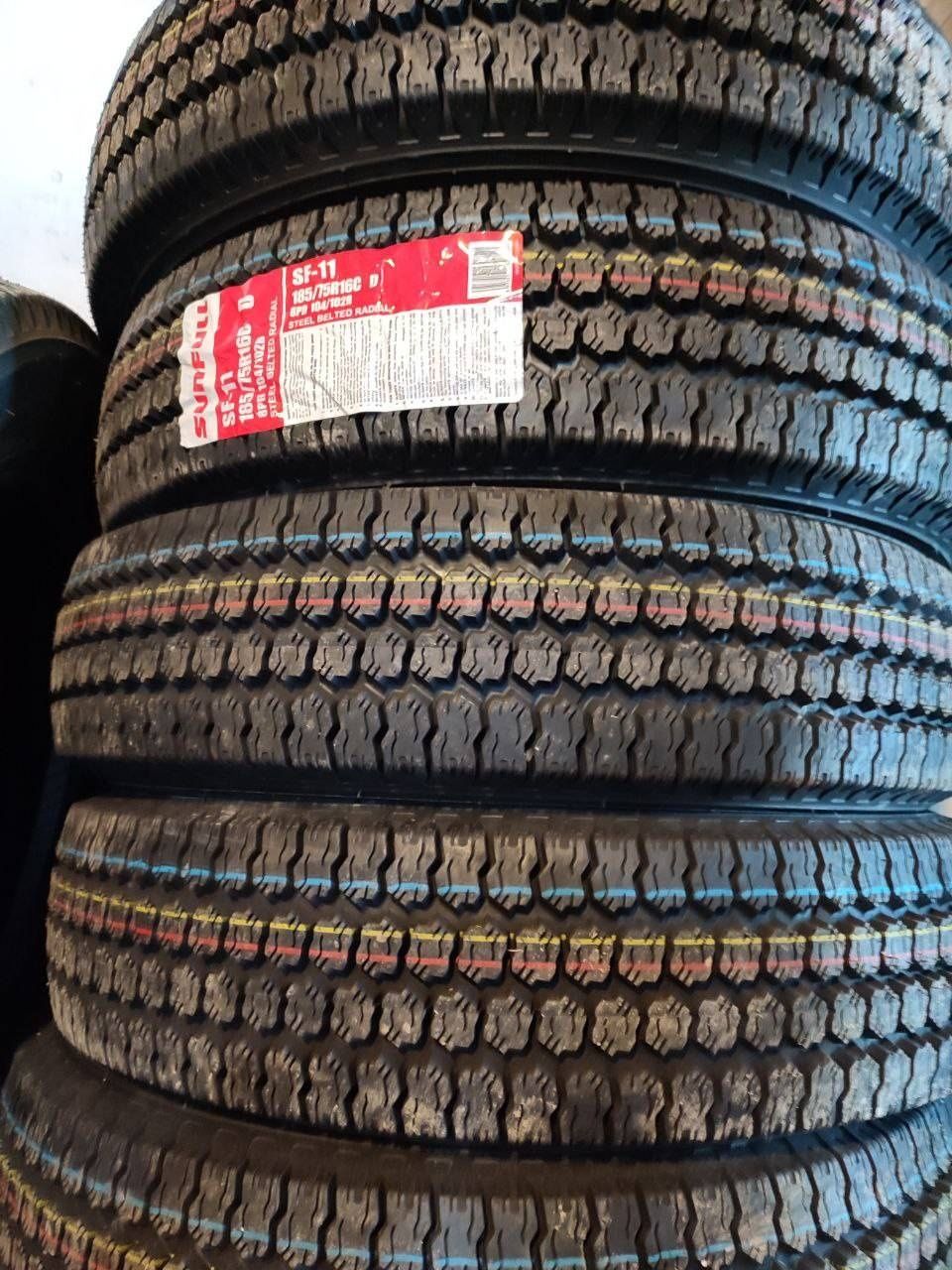 Всесезон шина на ГАЗель, РУТУ, Ниву 185/75R16C SUNFULL SF-11  доставка