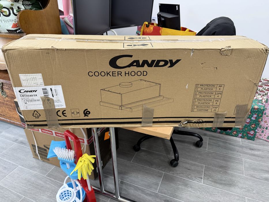 Exaustor CANDY CBT 9240/3 X Novo com garantia