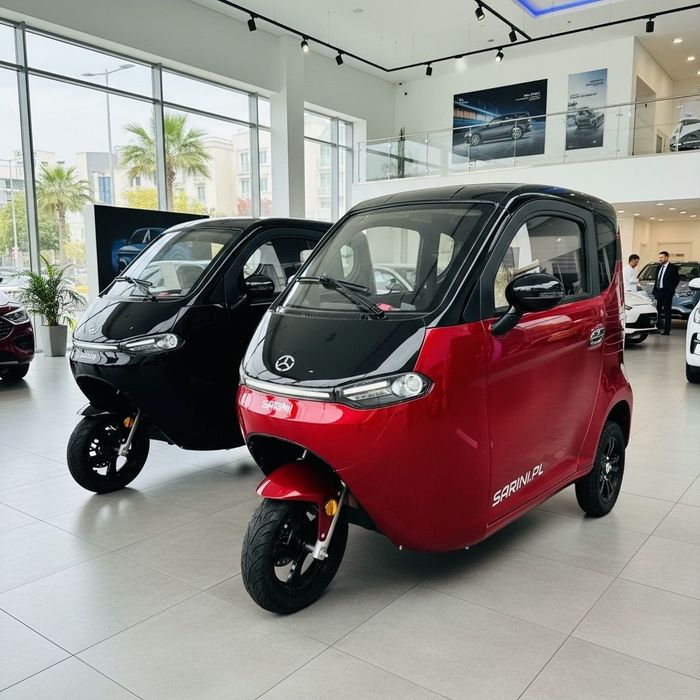 SARINI TITO NOWY aixam ligier trójkołowiec 3KW bez prawa jazdy senior FULL OPCJA