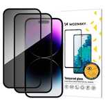 Szkło hartowane Wozinsky Privacy Glass prywatyzujące na iPhone 17 / 16