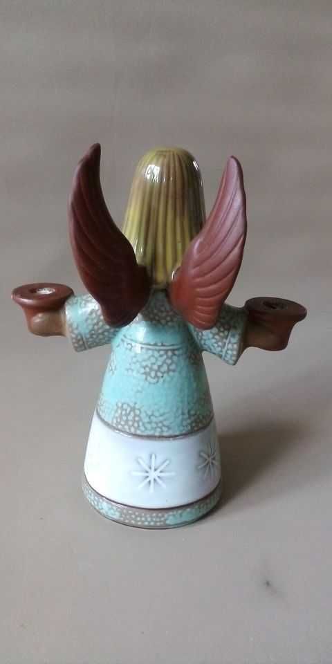 Figurka anioła z 1966roku, sygnowana, rzadko spotykana