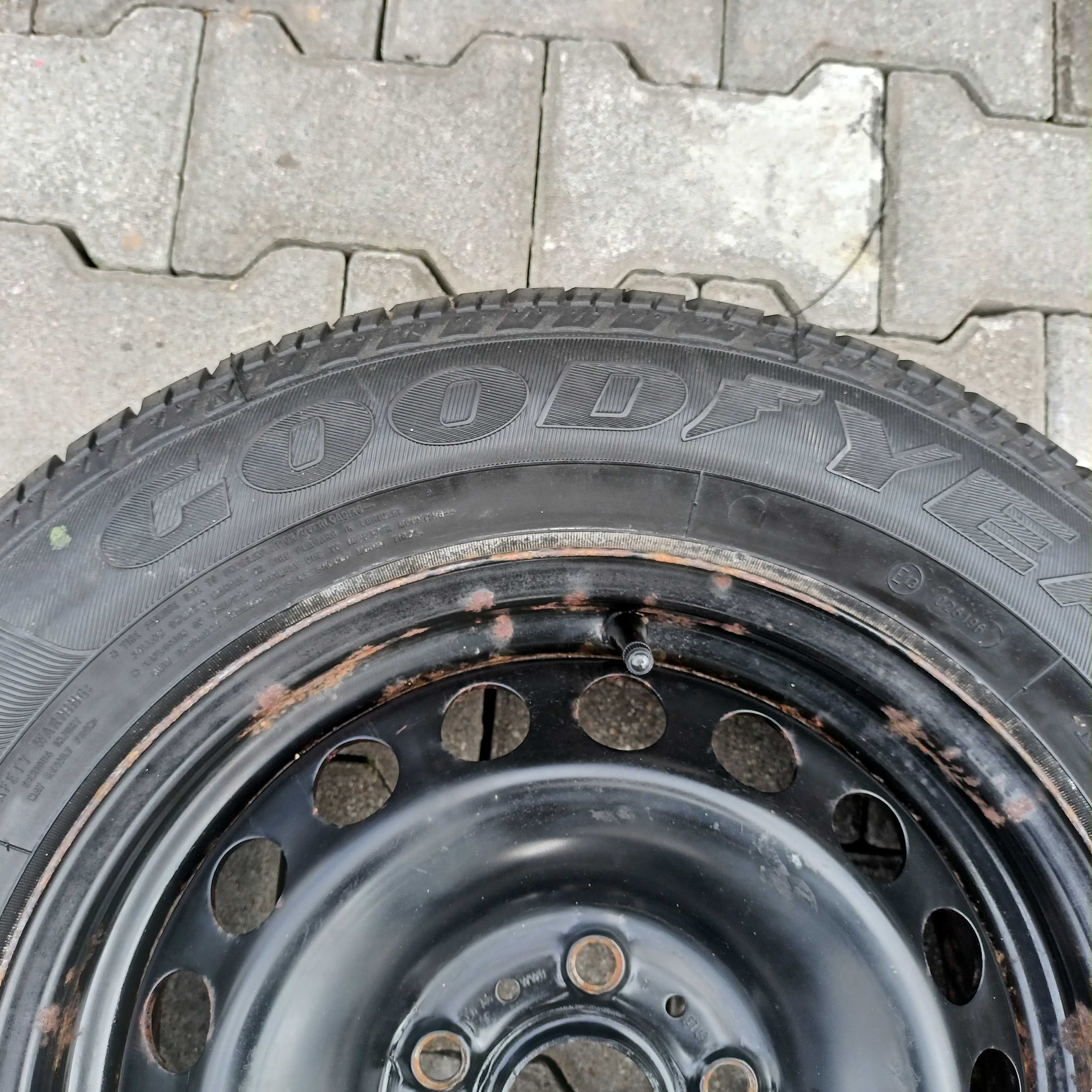 zapas koło zapasowe VW AUDI SEAT SKODA R 15  5 x 112 GOODYEAR NCT 5