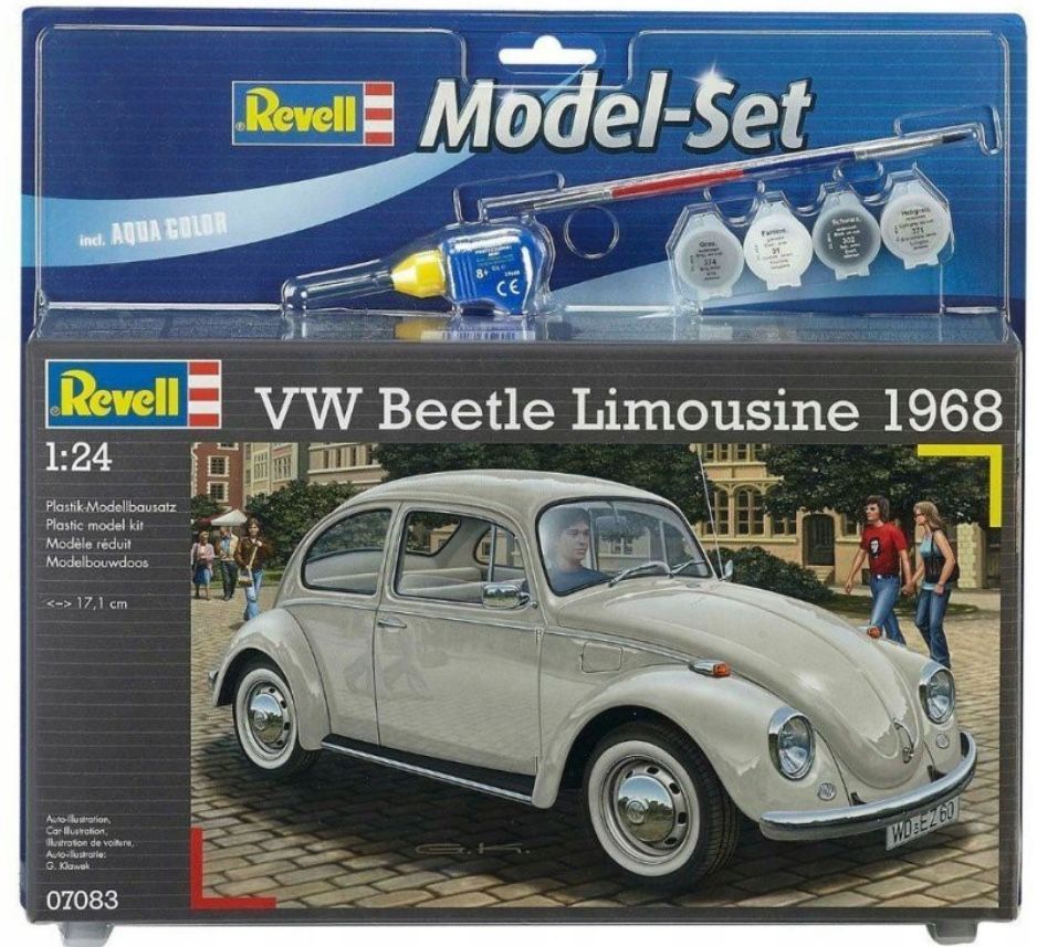 Model do sklejania samochód VW Beetle Limousine 1968  REVELL 07083