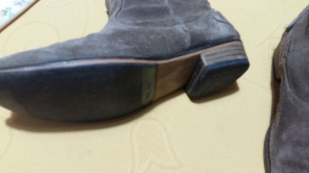 Bota zara camurça n.38