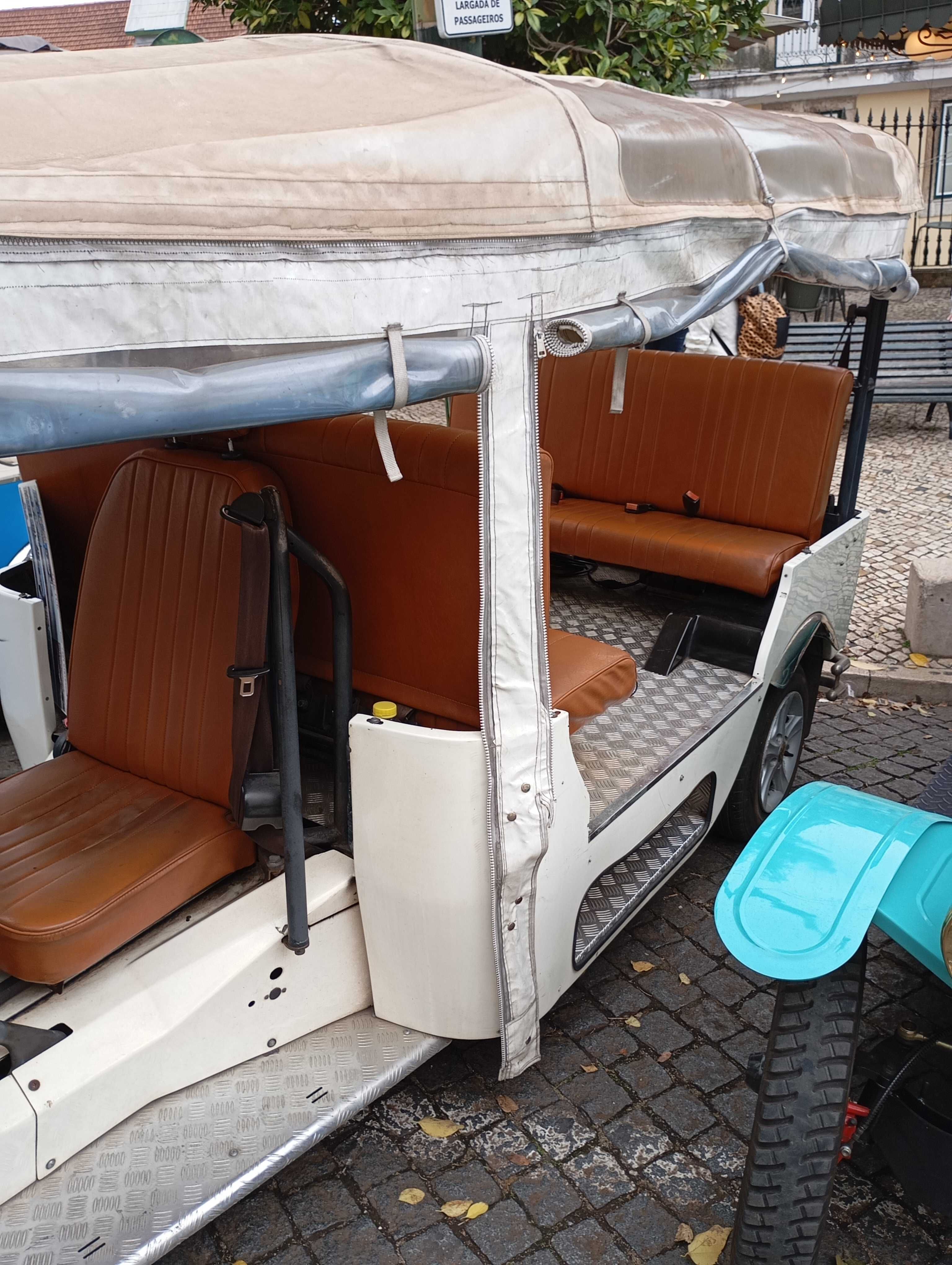 Tuk Tuk Limo 6 lugares baterias T125 novas postas em agosto