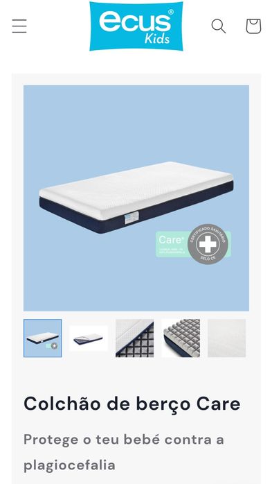 Colchão nunca usado marca ecuskids