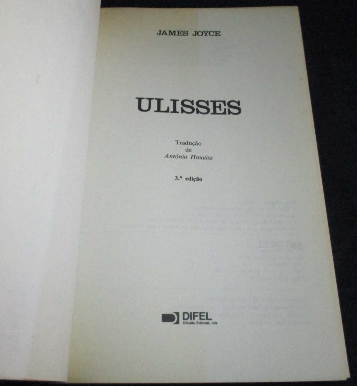 Livro Ulisses James Joyce Difel