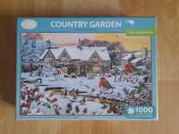 Puzzle Otter House - Country garden 1000