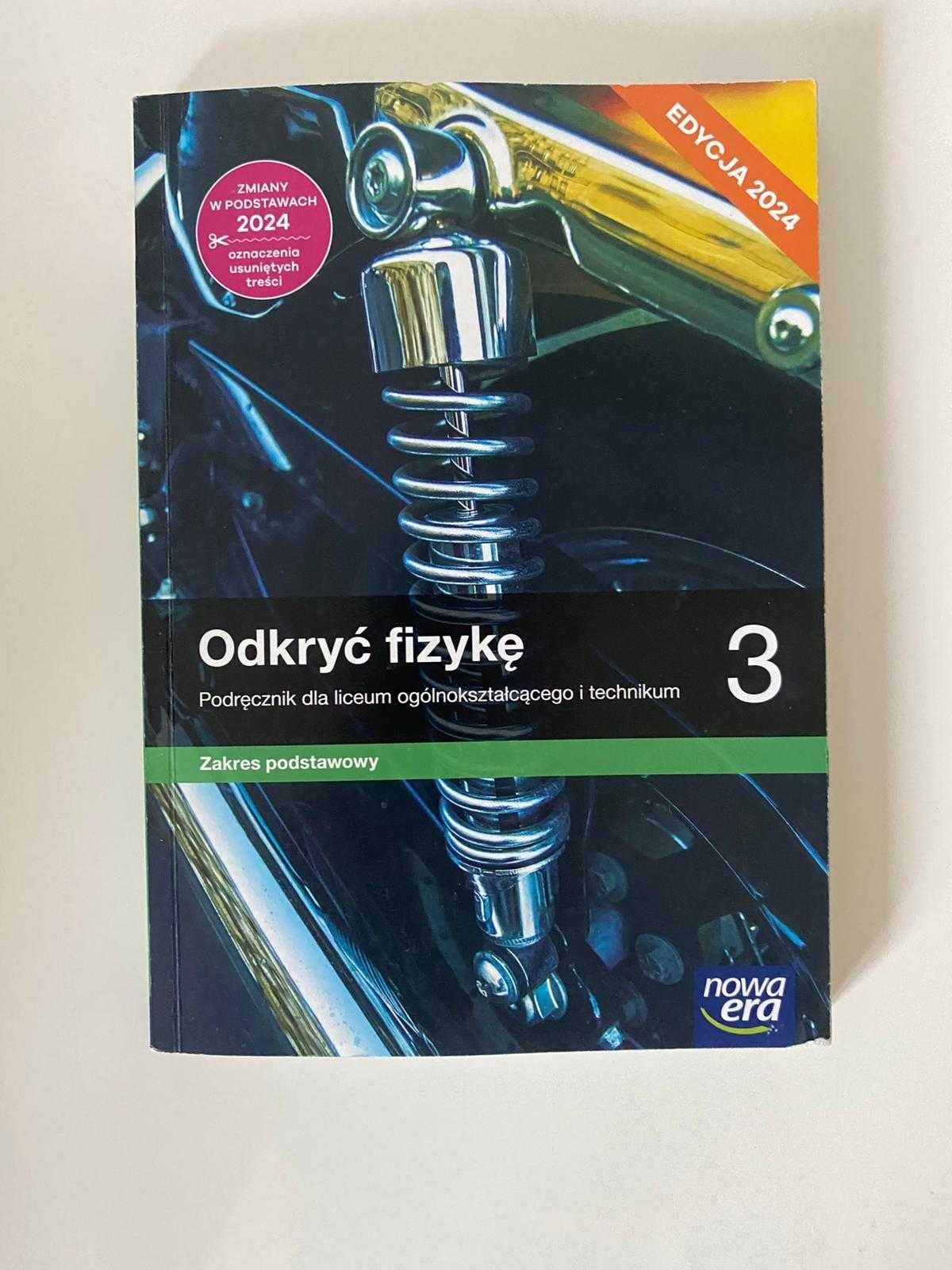 Odkryć fizykę 3 – zakres podstawowy, NOWA EDYCJA 2024