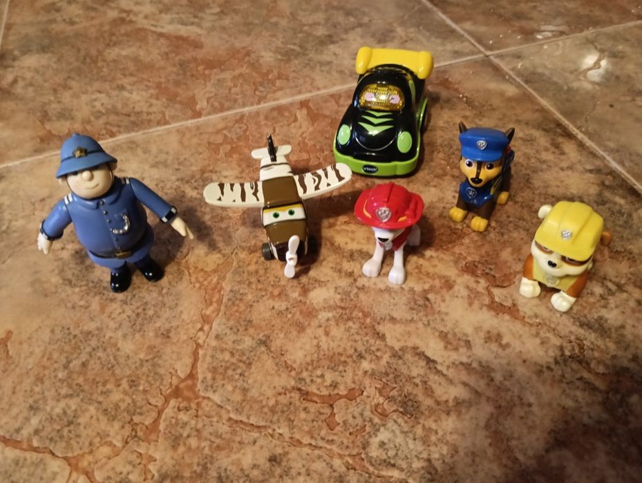 Bonecos da patrulha pata e outros