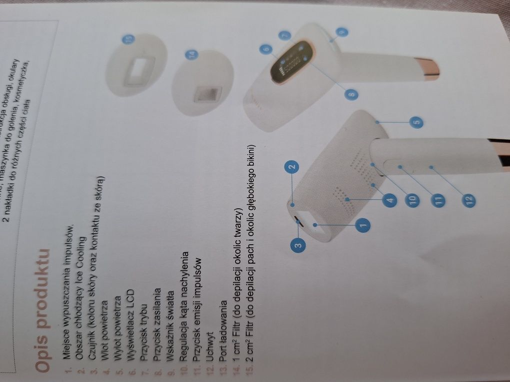 Depilator laserowy IPL