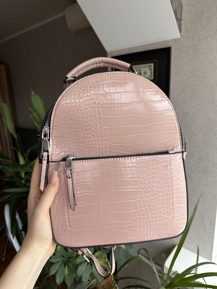 Рюкзак Stradivarius рожевого кольору