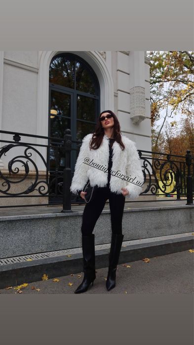 В наявності ! Розкішна Шубка Lama, шуба лама