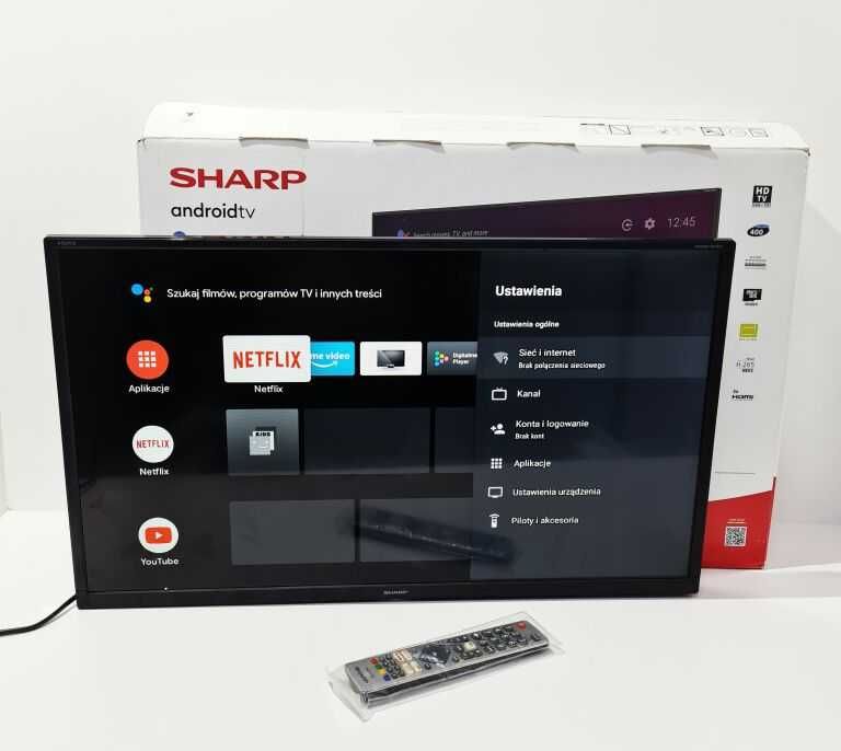 Nowy Telewizor LED Sharp Smart TV 32" HD Ready