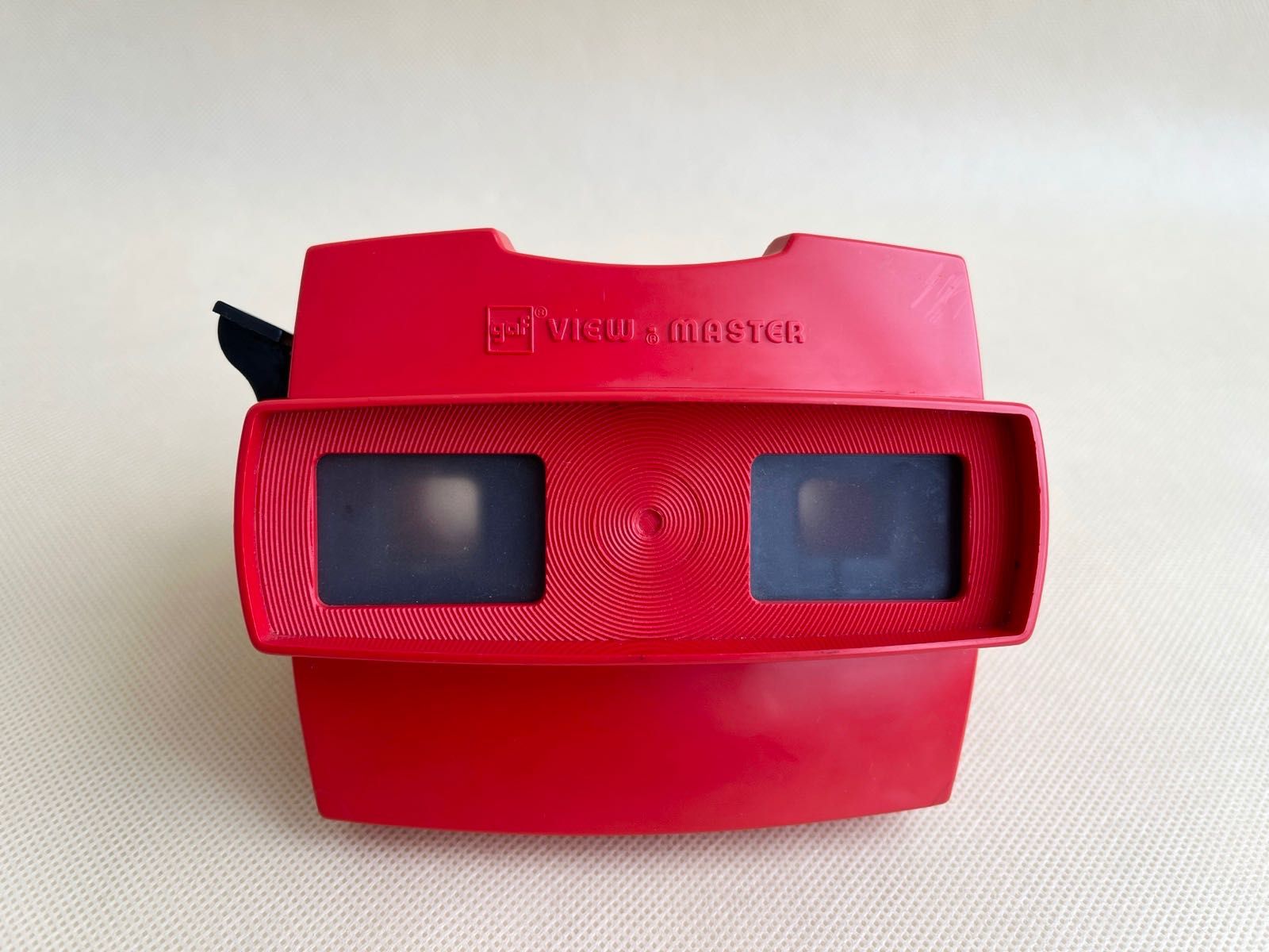View-Master vermelho em excelente estado