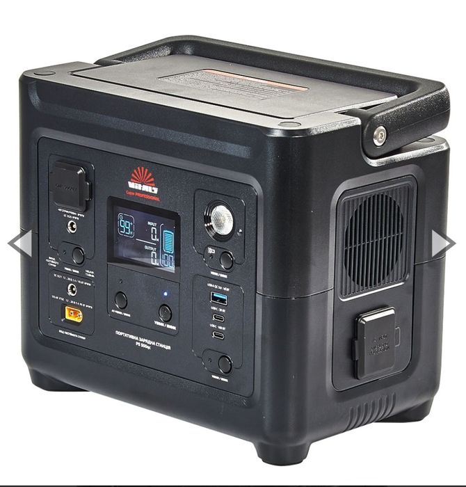 Портативна акумуляторна станція Vitals Professional PS 500qc