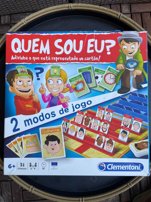 JOGO INFANTIL E DE FAMILIA - QUEM SOU EU - QUEM É QUEM