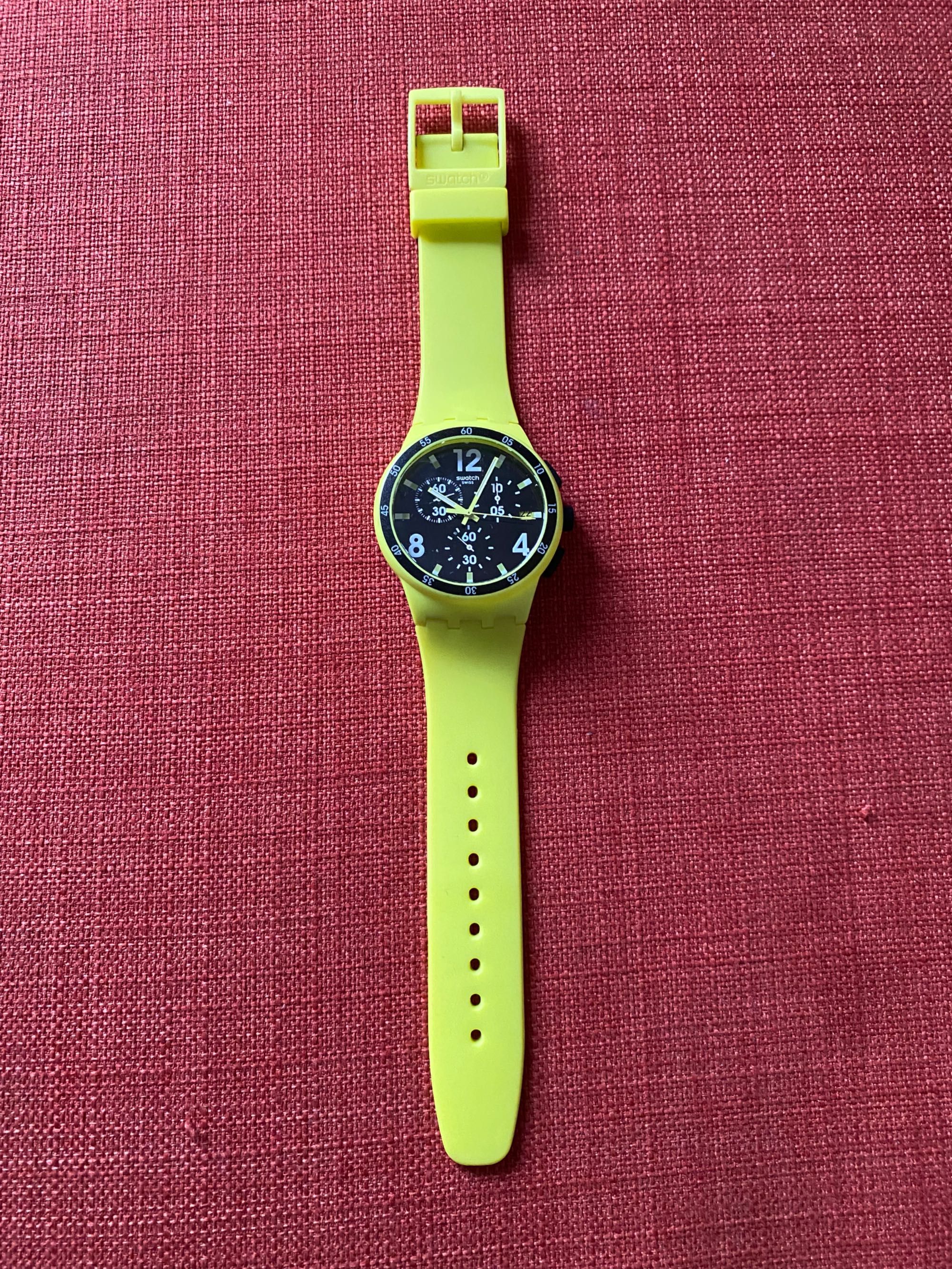 Relógio verde - swatch