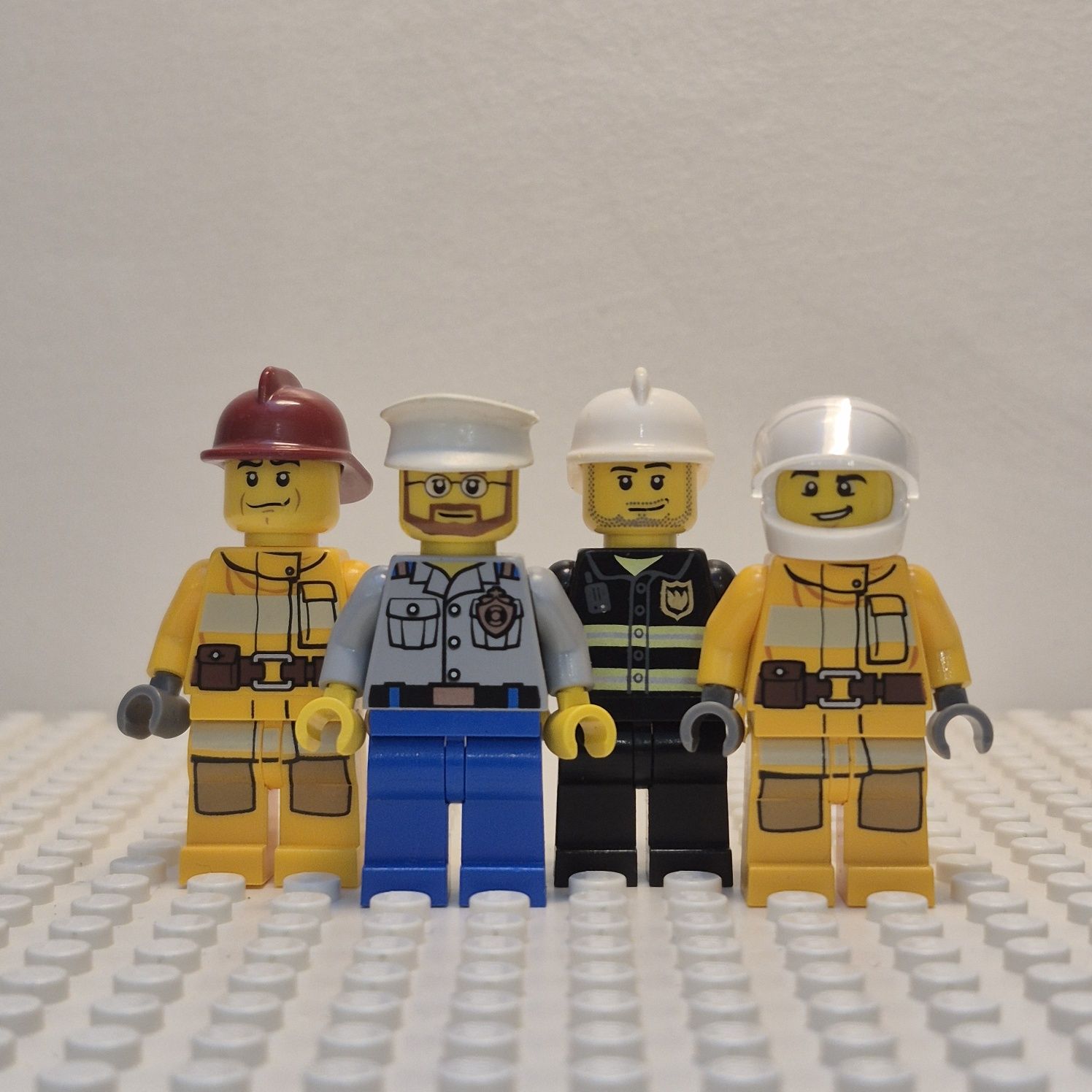 Zestaw figurek lego city strażacy straż pożarna