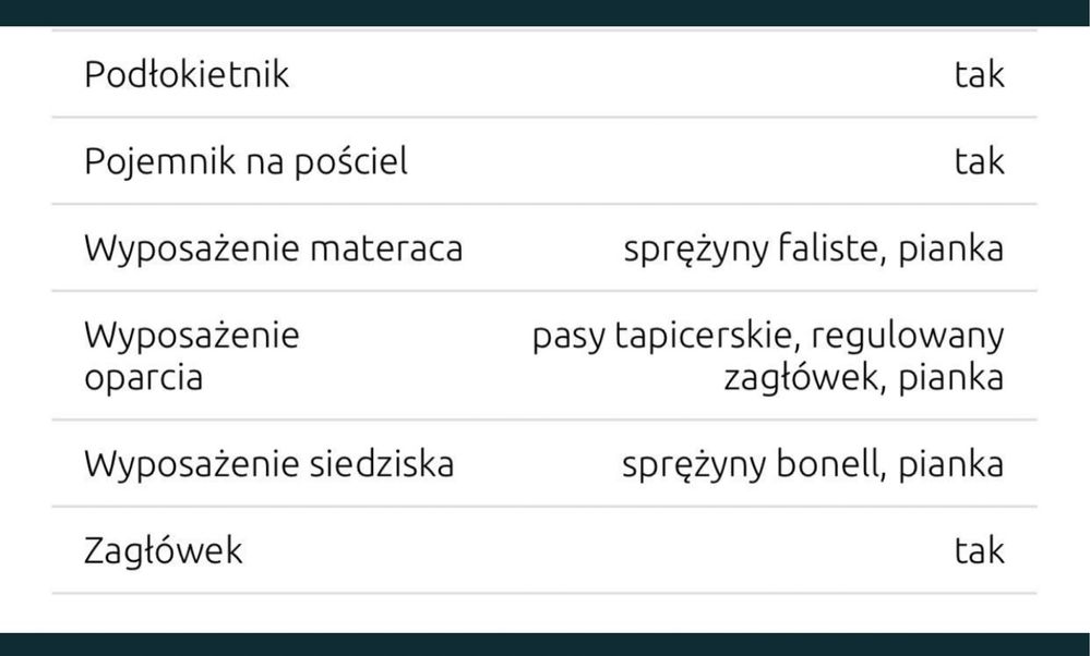 Narożnik Lone Black RED White szary melanż piaskowiec lewostronny