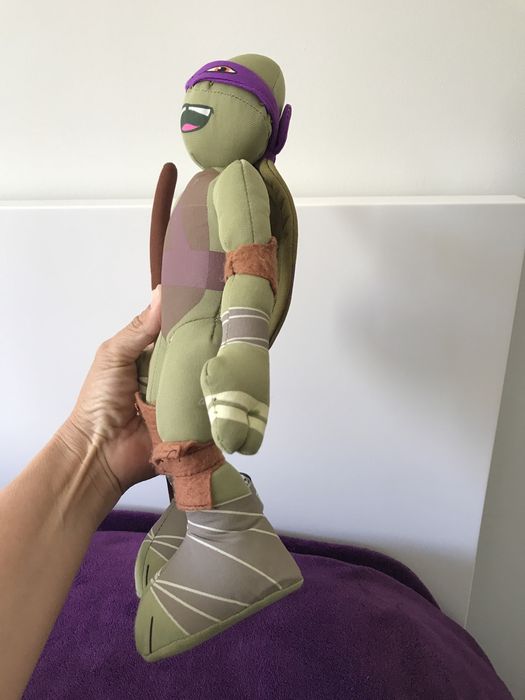 Tartaruga ninja fofinha de tecido