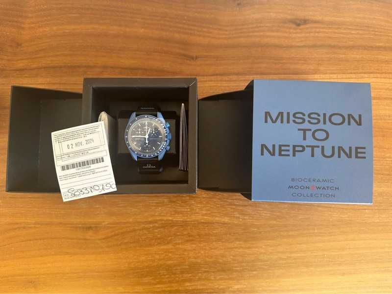 Omega x Swatch SO33N100 Neptune – Limitowana Kolekcja Moonswatch
