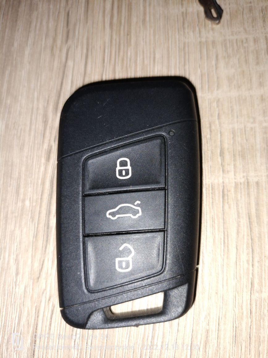 pilot Skoda keyless