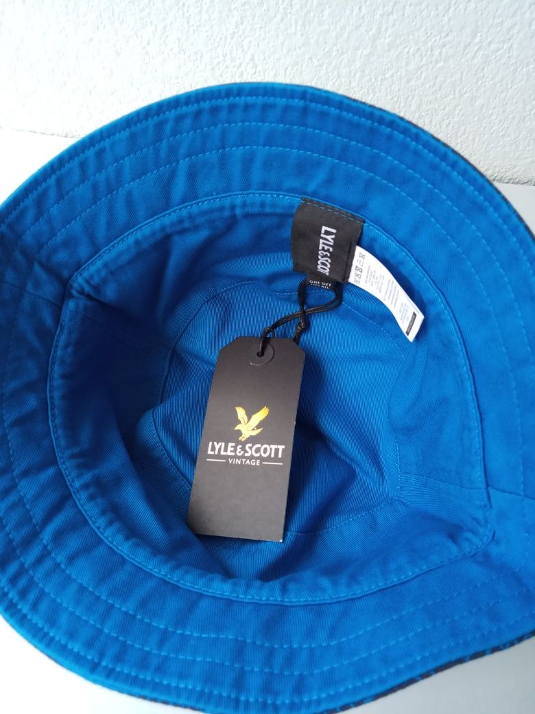 Super cena Nowy oryginalny kapelusz bucket hat Lyle&scott