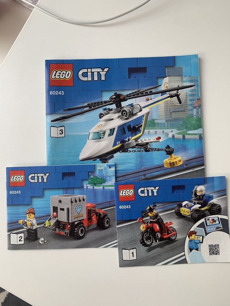 LEGO City 60243 Pościg helikopterem policyjnym