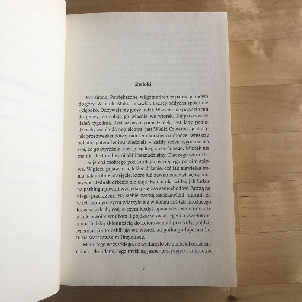Książka Zabili mnie we wtorek - Piotr Wereśniak