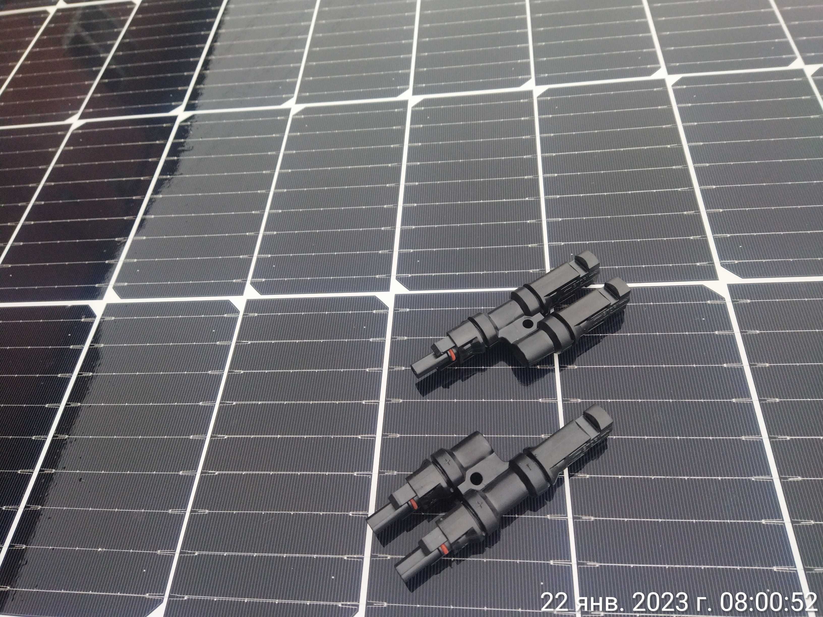 двойной коннектор мс-4 для солнечных панелей