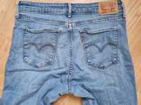 Spodnie damskie jeans skinny Levis 712 slim W31L32 wysoki stan