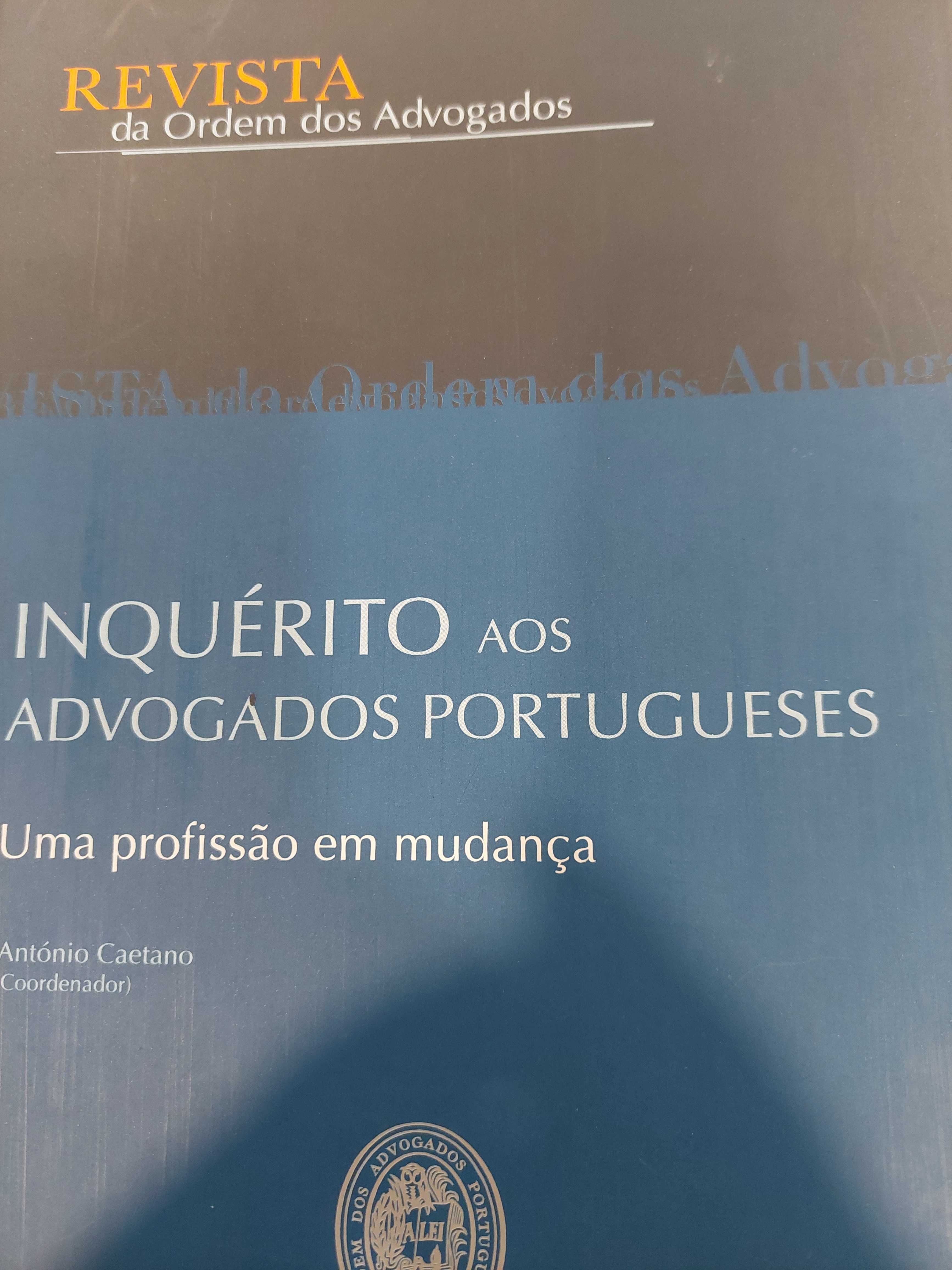 " Inquérito aos advogados portugueses".